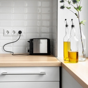 白色现代北欧舒适住宅欣赏厨房局部设计