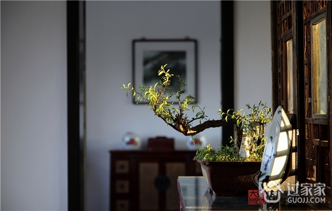自然宜居中式别墅欣赏客厅摆件
