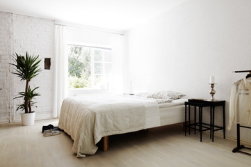 白色北欧小户型住宅欣赏卧室