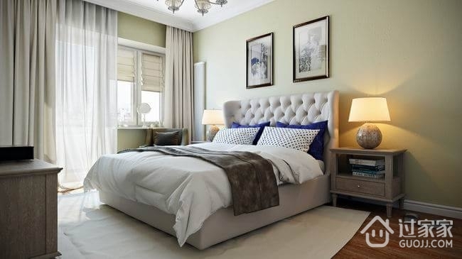 66平温馨美式住宅欣赏卧室设计