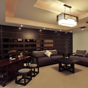 中式豪华公寓欣赏休息厅设计