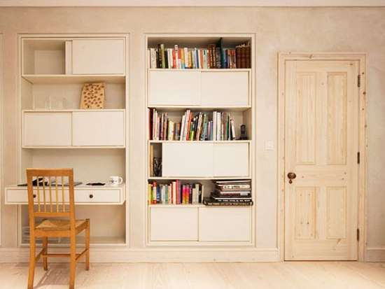 1平米的书房设计 小户型挤出来的空间