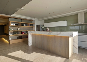 现代风三居室设计欣赏厨房吧台