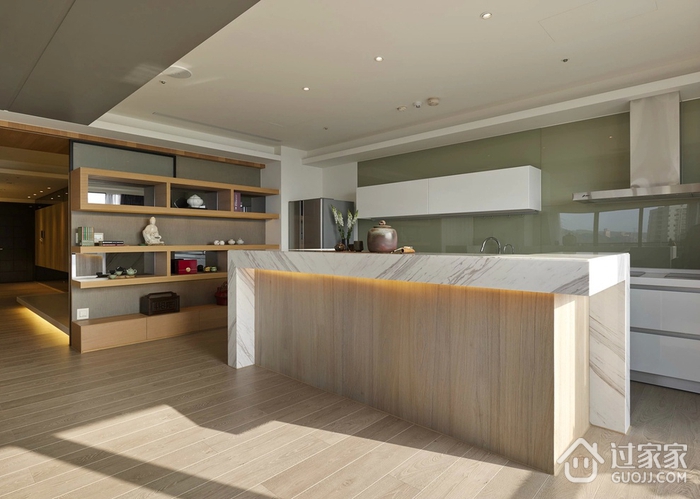 现代风三居室设计欣赏厨房吧台