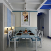 地中海风格别墅设计餐厅