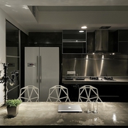 现代都市生活公寓欣赏厨房局部