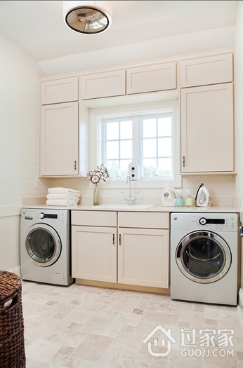 美式设计温馨别墅欣赏洗衣机