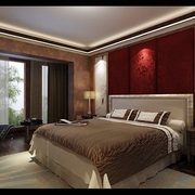 中式风格装饰设计效果套图卧室
