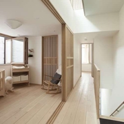 日式原木复式楼欣赏卫生间