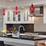 现代设计住宅效果图厨房灯具