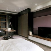 现代艺术气息住宅欣赏卧室设计