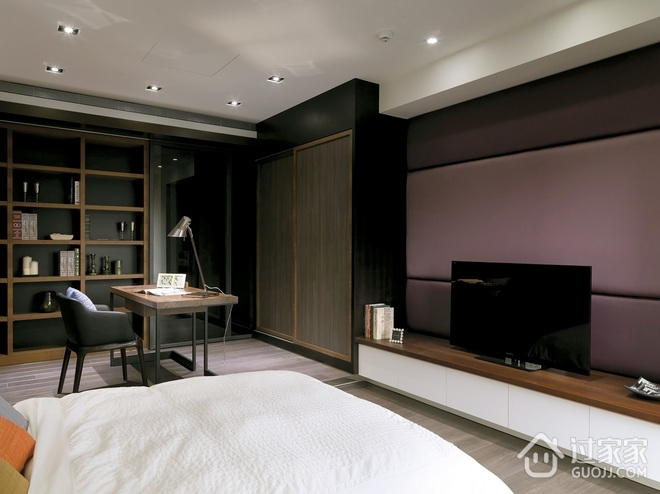 现代艺术气息住宅欣赏卧室设计