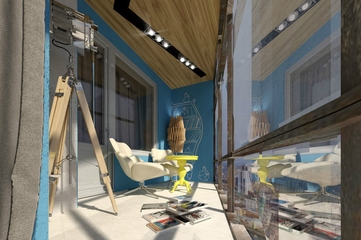 50平理想与现实住宅欣赏阳台设计