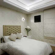 欧式白色典雅效果图欣赏卧室效果图
