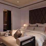 欧式效果图设计装饰套图欣赏卧室