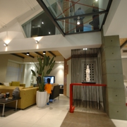 现代风格复式客厅效果图设计