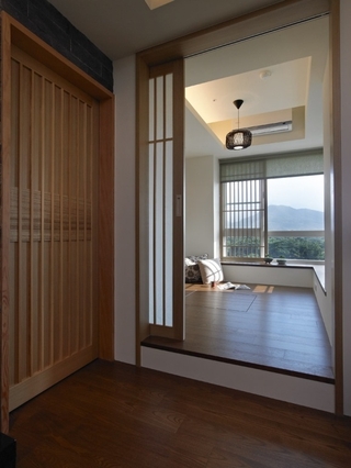 110平日式风格住宅欣赏卧室设计