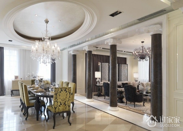 新古典风格住宅装饰设计餐厅