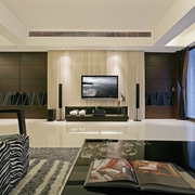 116平现代经典三居欣赏客厅设计