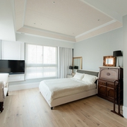 现代优雅三室一厅欣赏卧室效果