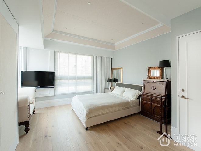 现代优雅三室一厅欣赏卧室效果