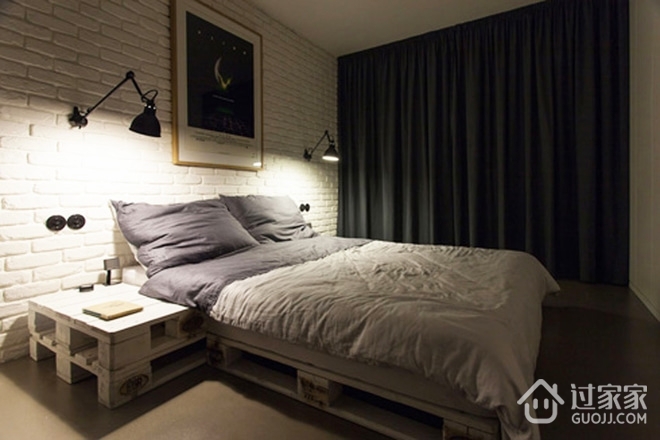 极简现代黑白住宅欣赏卧室设计