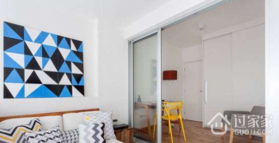 84平米三居室设计 温馨的现代风