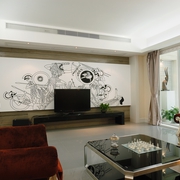 时尚现代风家居设计电视背景墙