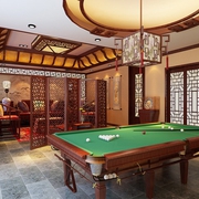 中式古朴住宅欣赏客厅效果
