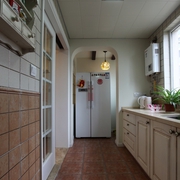 美式风三居室雅居欣赏厨房吊顶设计
