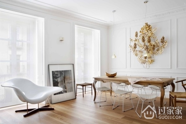 有趣设计白色北欧住宅欣赏客厅效果
