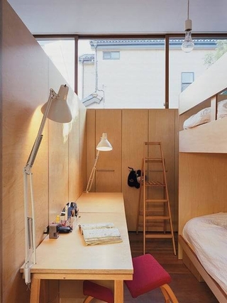 原木色调素色日式风格欣赏卧室效果