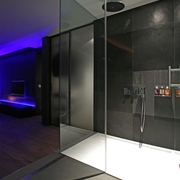 现代风格设计卧室卫生间效果图