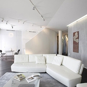 现代质感艺术设计之家欣赏客厅效果