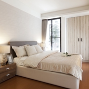 白色时尚现代质感公寓欣赏卧室效果