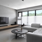 气质纯净白色住宅欣赏客厅设计