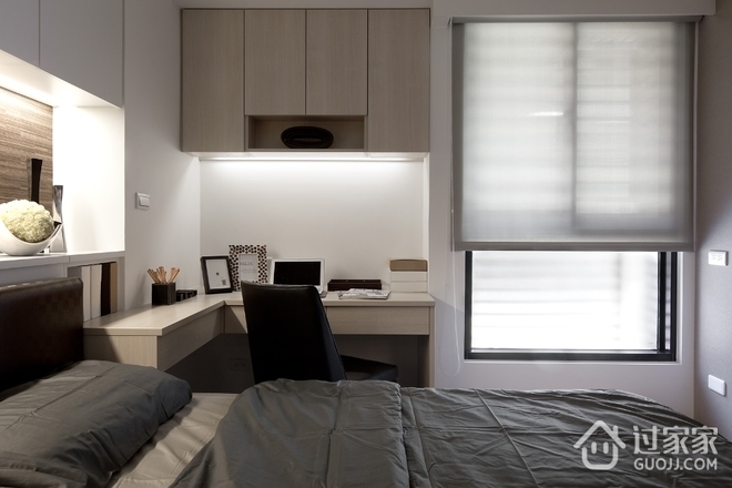 白色时尚现代质感公寓欣赏卧室设计
