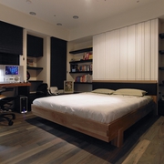 日式自然朴素住宅欣赏卧室效果