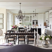 欧式风格住宅设计图厨房餐桌