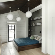现代灰色空间欣赏卧室