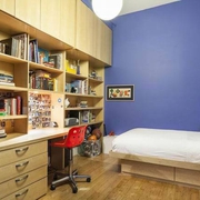 丰富色彩现代住宅欣赏卧室效果