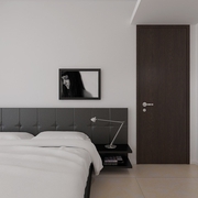 白色现代风格案例欣赏卧室