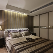 现代感时尚公寓设计欣赏卧室效果