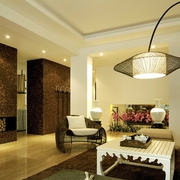 79平温馨简约风住宅欣赏客厅设计