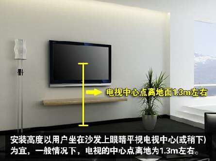 壁挂式电视安装方法与步骤