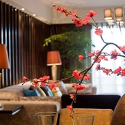 浪漫新中式东方空间欣赏客厅陈设