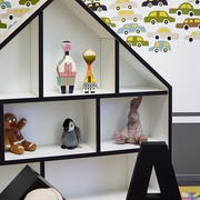 跳跃色彩简约住宅欣赏儿童房设计