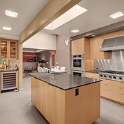 280平美式独栋别墅欣赏厨房设计