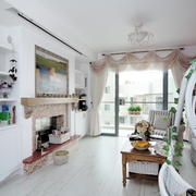 浪漫地中海风格设计客厅效果图片