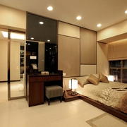 现代日式风卧室